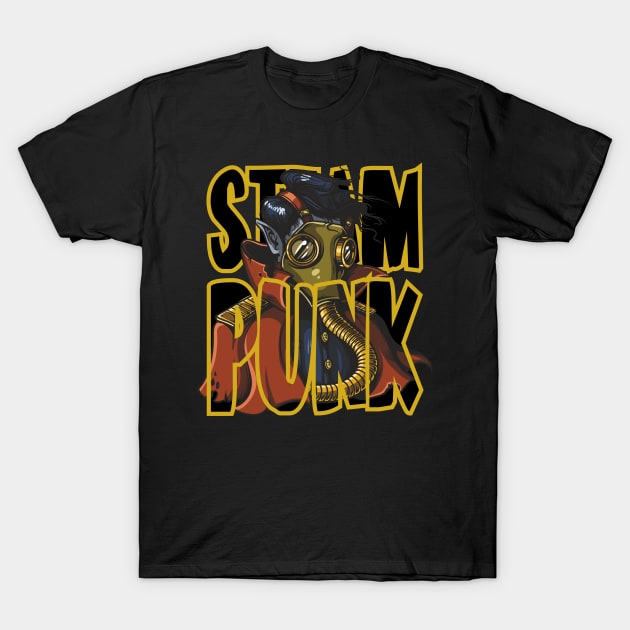 Steampunk Lord Gas Mask Birthday Gift Shirt T-Shirt by KAOZ